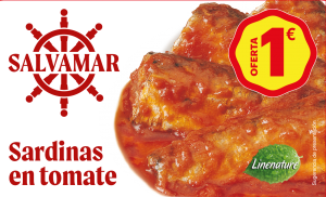SARDINAS TOMATE SALVAMAR RR/125