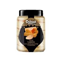 BOTE DE TURRON CON TROZOS ALMENDRA DULCESOL