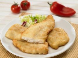 MERLUZA REBOZADA AL HUEVO