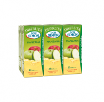 DISFRUTA MANZANA S/A BRICK 6x200ml