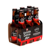 ESTRELLA GALICIA ESPECIAL MINI PACK 6 VIDRIO 20cl
